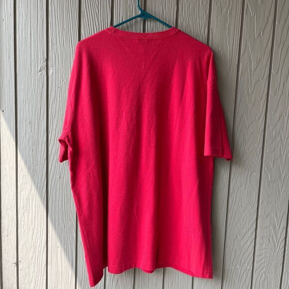 Tommy Hilfiger 90s Pique Cotton Crewneck Shirt XL NWOT – Retro Preppy Polo Style - Picture 5 of 11